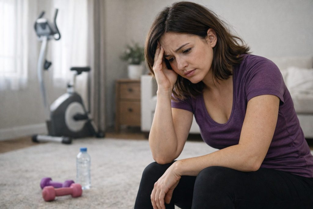 上手くいかず悩んでいる女性