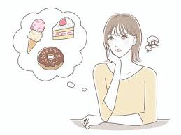 カロリーに悩んでいる女性