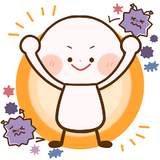 免疫の可愛いキャラクター
