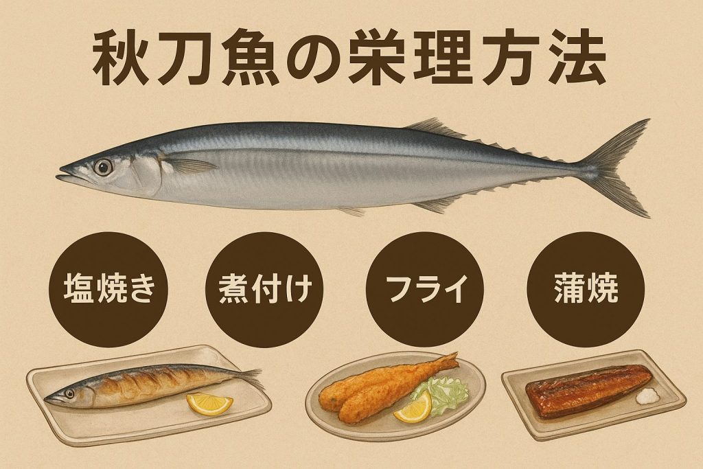 秋刀魚の調理方法